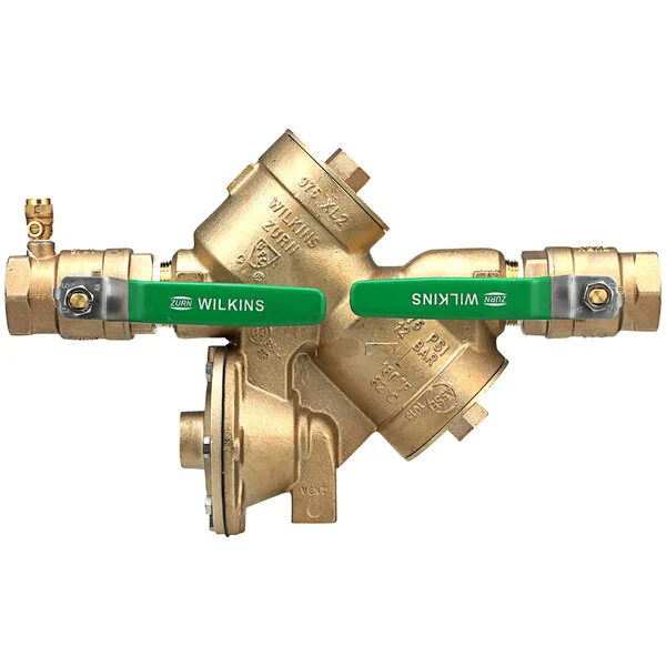 RPZ backflow preventer device installed in NYC building